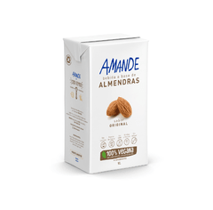 Leche de almendras amande x 1lt variedad