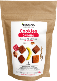 Cookies crudencio variedad x80gr