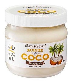 Aceite de coco Neutro god bless you - Delivery Saludable