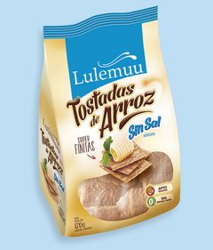 Tostadas de arroz sin sal Lulemuu