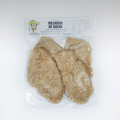 Milanesas de Seitán Green Dragon Pack x4 unidades 300gr