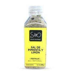 Sal Shio de Pimienta y Limón Premium x200gr