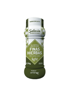 Sal light saborizada salusin x 70gr variedad