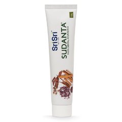 Pasta Dental Ayurvedica Libre de Fluor Sudanta Sri Sri x 50gr