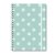 Caderno Universitário Dots Azul