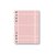 Caderno Pequeno Grid Rosa - comprar online