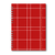 Caderno Universitário Grid Vermelho - comprar online