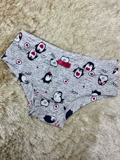 Calcinha infantil de cotton estampada - Donne Lingerie