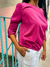 Blusa Diane Von Furstenberg Pink na internet