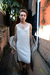 Vestido branco linha - comprar online
