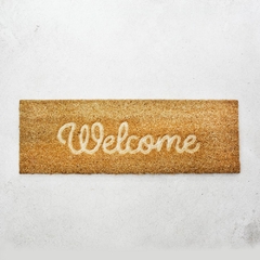 Felpudo Coco Welcome Bajo Relieve