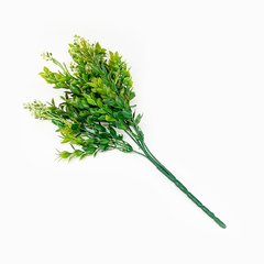 Ramo Hojas Y Flores Blancas 32cm