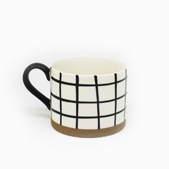 JARRO MUG CUADROS BAJO