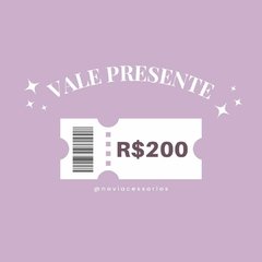 Vale presente digital de R$200