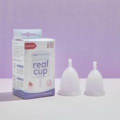 REAL CUP Copita X 2 Ud Copa Menstrual Hipoalergenico Reutilizable