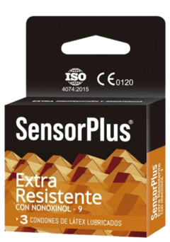 Sensor Plus - Extra resistente con Nonoxynol-9