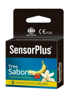 Sensor Plus - Tres sabores