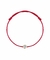 :: pulseira redline ajustável | fio de seda vermelho + zircônia