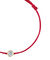 :: pulseira redline ajustável | fio de seda vermelho + zircônia - comprar online