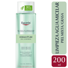 EUCERIN DERMOPURE OIL CONTROL AGUA MICEL X 200