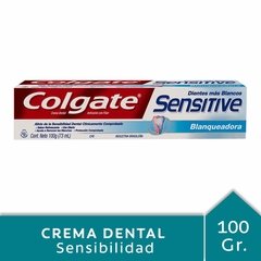 COLGATE DENTIFRICO SENSITIVE BLANQUEADORA X100GR