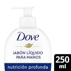 DOVE JAB LIQ NUTRICION PROFUNDA X 250