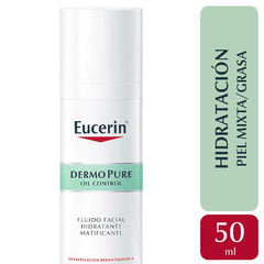 EUCERIN DERMOPURE OIL FLUIDO HIDRAT MAT X 50