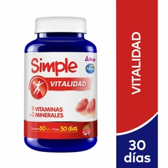 SIMPLE VITALIDAD PASTILLAS DE GOMA X 60