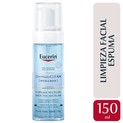 EUCERIN DERMATOCLEAN HYALURON ESPUMA MICELAR X 150