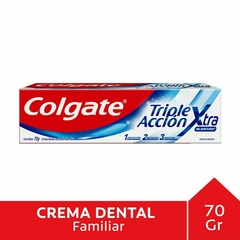 COLGATE CR TRIPLE ACCION EXTRA BLANCURA X 70GR