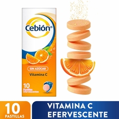 CEBION S/AZUCAR EFERV TUBO 10 CMPR X 1 G