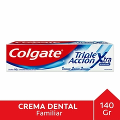 COLGATE CR TRIPLE ACCION EXTRA BLANCURA X 140GR