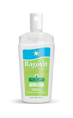 BAGOVIT SOLAR POST SOLAR GEL CON ALOE VERA AL 80% X200