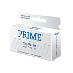 PRESERVATIVO PRIME ESPERMICIDA X 12 U