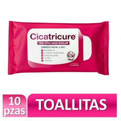 CICATRICURE TOALLITAS AGUA MICELAR X10