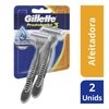 GILLETTE PRESTOBARBA MÁQUINA 3 HOJAS X 2