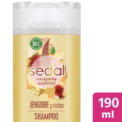 SHAMPOO SEDAL JENGIBRE Y RICINO x 190 ML