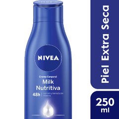 CREMA NIVEA MILK NUTRITIVA X 250 ml