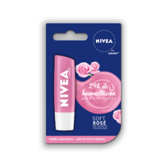 Protector Labial Nivea Derm Care Soft Rosé