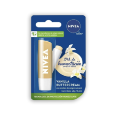 Protector Labial Nivea Derm Care Vanilla Buttercream