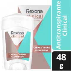 REXONA DESODORANTE SÓLIDO CLINICAL CLEAN SCENT X48GR