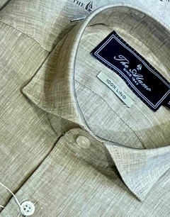 CAMISA DE LINO BEIGE - comprar online