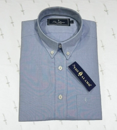 CAMISA OXFORD AZUL