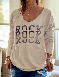 Remera ROCK ROCK ROCK - comprar online