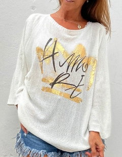 Sweater italiano Amore - tienda online