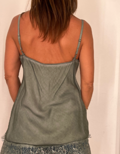 Musculosa lencera Pía - tienda online