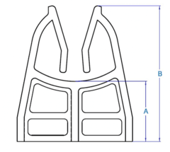 Separador para Hormigón Losa/Malla 20mm Pack 100 unidades - HANDYMAN