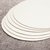 Base 30cm "Blanco" laminado 3mm Redonda