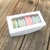 Macaron 5x5x10.5cm C/V con tapa - comprar online