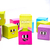 Cubo 6x6x6cm Fucsia - comprar online